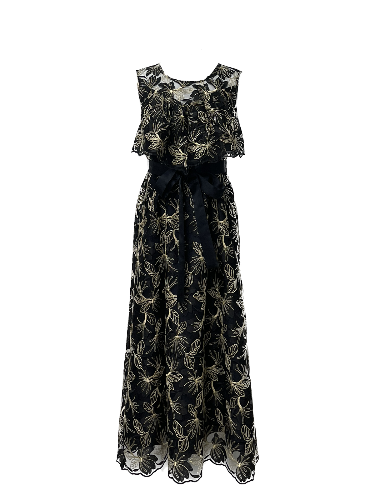 GRACE CONTINENTAL ラメ刺繍ドレスのイメージ画像